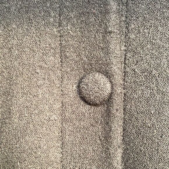Vintage Nanette Lepore boiled wool black cardigan - Picture 4 of 8